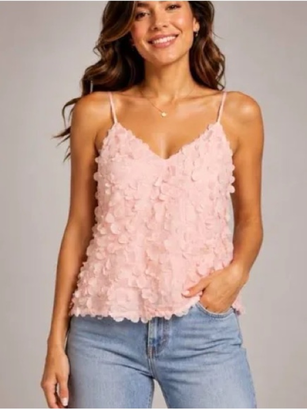Anthropologie NWT Sunday in Brooklyn Pink Tank Top